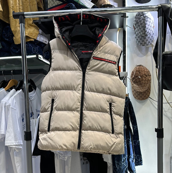 Prada - Vest - Αμάνικο - Cream