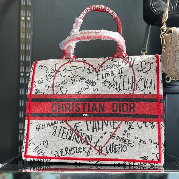 Christian Dior Book Red