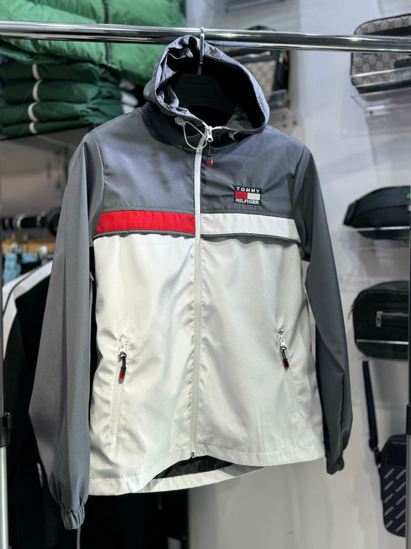 Tommy Hilfiger - Jacket - Grey/White